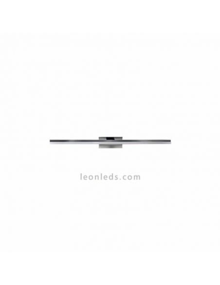 Petite applique murale LED 12W chromée Morne | leonleds