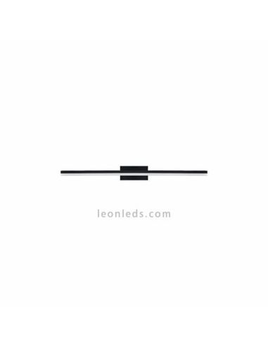 Aplique LED Morne pequeño 12W color negro | LeonLeds