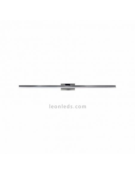 LED espelho luz Morne médio 16W cromado | leonleds