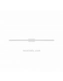 Aplique LED para espejos Morne mediano 16W blanco | LeonLeds