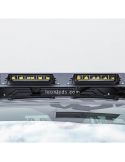 Barra LED com luz de posição aprovada 2700Lm LightBar MX250-CB 45W 107,4Cm LEDDL110-CB Instalada | LeonLeds