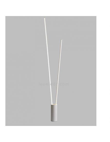 Lampadaire pour espaces intérieurs Vertical LED blanche Marque Mantra Iluminación | Éclairage LeonLeds
