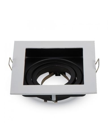 Aro Empotrable GU10 -Cuadrado- Corte Cuadrado 3597 3598 | LeonLeds