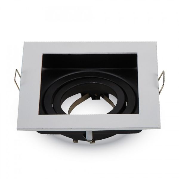 Aro Empotrable GU10 -Cuadrado- Corte Cuadrado 3597 3598 | LeonLeds