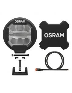 Faro LED redondo homologado de largo alcance con luz de posición Round MX180-CB LEDDL111-CB | LeonLeds 2