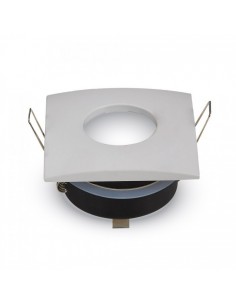Aro Empotrable GU10/MR16 Estanco Cuadrado 3615 3616 Vtac Cuadrado | LeonLeds 