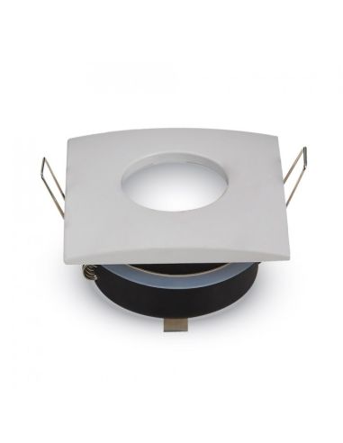 Aro Empotrable GU10/MR16 Estanco Cuadrado 3615 3616 Vtac Cuadrado | LeonLeds 
