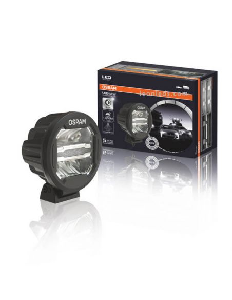 Farol redondo LED de longo alcance homologado com luz de posição Redondo MX180-CB LEDDL111-CB | leonleds