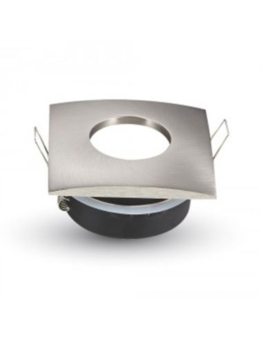 Anel Rebaixado GU10/MR16 Impermeável Quadrado 3615 3616 Vtac Quadrado | leonleds