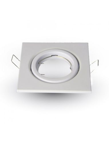 Aro Empotrable V-TAC VT-7227 3472 3473 3474 -Cuadrado ZINC-  Basculante Simple | LeonLeds