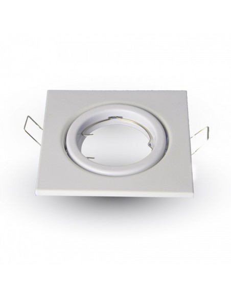 Anneau encastré V-TAC VT-7227 3472 3473 3474 -ZINC carré- Inclinaison simple | leonleds