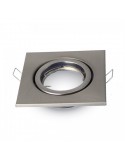 Anel Rebaixado V-TAC VT-7227 3472 3473 3474 -ZINCO Quadrado- Inclinação Simples | leonleds