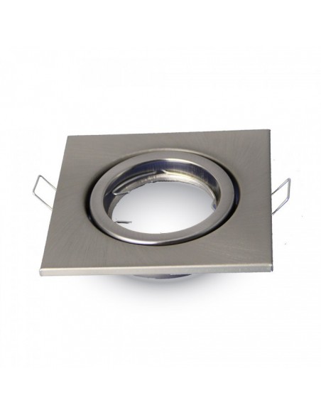 Anneau encastré V-TAC VT-7227 3472 3473 3474 -ZINC carré- Inclinaison simple | leonleds