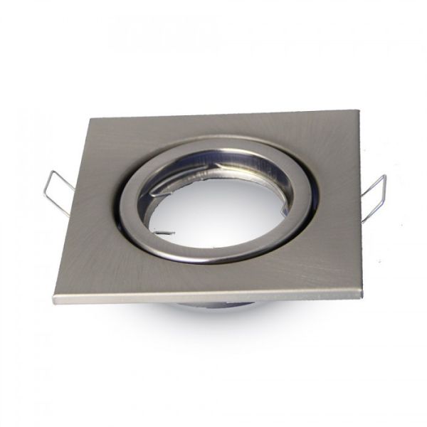 Aro Empotrable V-TAC VT-7227 3472 3473 3474 -Cuadrado ZINC-  Basculante Simple | LeonLeds