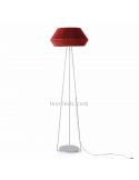 Lámpara de pie Banyo cuerda personalizable trípode blanco 1xE27 | LeónLeds Iluminación | Lámpara de cuerda