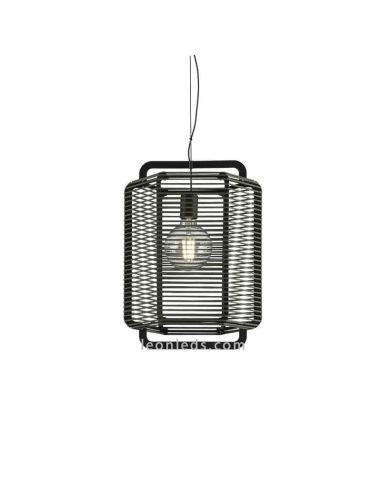 Lámpara de techo retro M Verde Corda ACB iluminación| LeonLeds Iluminación