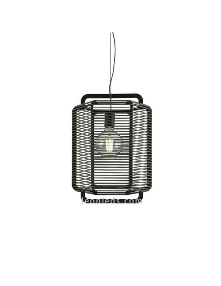 Lámpara de techo retro M Verde Corda ACB iluminación| LeonLeds Iluminación