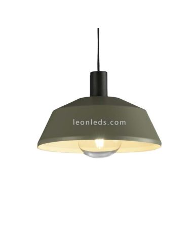 Lámpara colgante metálica Gary E27 gris ACB iluminación  | LeonLeds Iluminación