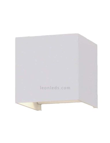 Aplique LED exterior aluminio blanco Kendo ACB Iluminación | LeonLeds Iluminación