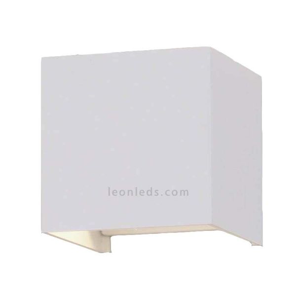 Applique murale d'extérieur à LED en aluminium blanc Kendo ACB Iluminación | Éclairage LeonLeds