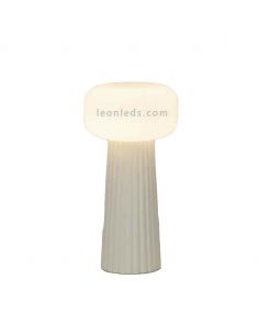 Candeeiro de mesa de interior branco Faro Mantra Iluminación | Leon Iluminação LED