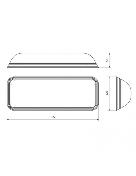 Luminaria de emergencia LED Normalux Dunna DL60 No Permanente Superficie Barata comprar | LeonLeds