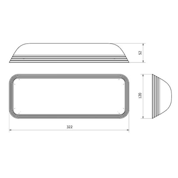 Luminaria de emergencia LED Normalux Dunna DL60 No Permanente Superficie Barata comprar | LeonLeds