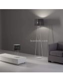 Lámpara para mesita de noche hotel con cuerda personalizable 1xE27 | LeónLeds Iluminación | Lámpara para salón