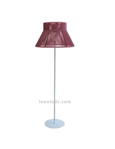 Lámpara de pie personalizable metal y cuerda Kora Olé¡ By FM | LeonLeds Iluminación