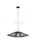 Lámpara de techo E27 Bimba cuerda y metal 60 o 80cm | Leónleds