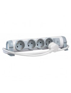 Alargador de 4 Enchufes con interruptor