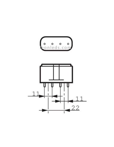 Ampoule LED Philips CorePro LED PL-L 2G11 4 PIN -16W- Avec 3 tonalités de couleur | Éclairage LeonLeds