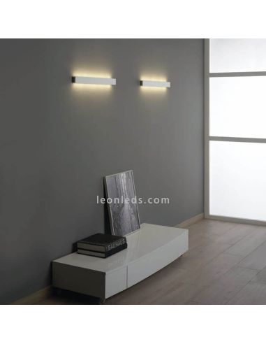 Aplique LED de pared horizontal alargado Manolo Olè by FM