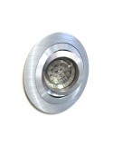 Aro Empotrable BPM 3010 Aluminio Plata Bombilla LED Dicroica GU10 MR16 Mini Catli | LeonLeds.com