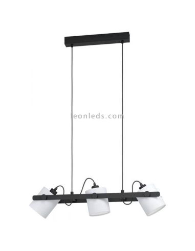 Lámpara colgante LED de techo nórdica Hornwood 3xE27 de Eglo Iluminación | LeonLeds Iluminación