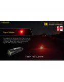 Linterna LED  llavero mini Tiki Le recargable 300 lúmenes Nitecore | León Leds Iluminación