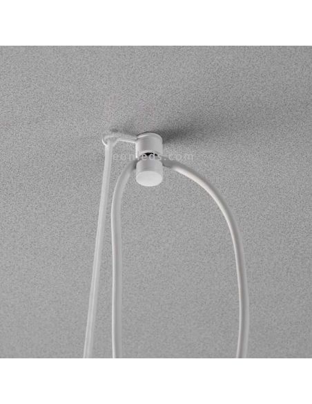 Lámpara colgante con luz direccionable y metálica GU10 Paco | LeónLeds Iluminación | lámpara techo dirección luz ajustable