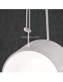 Lámpara colgante con luz direccionable y metálica GU10 Paco | LeónLeds Iluminación | lámpara techo haz de luz direccionable