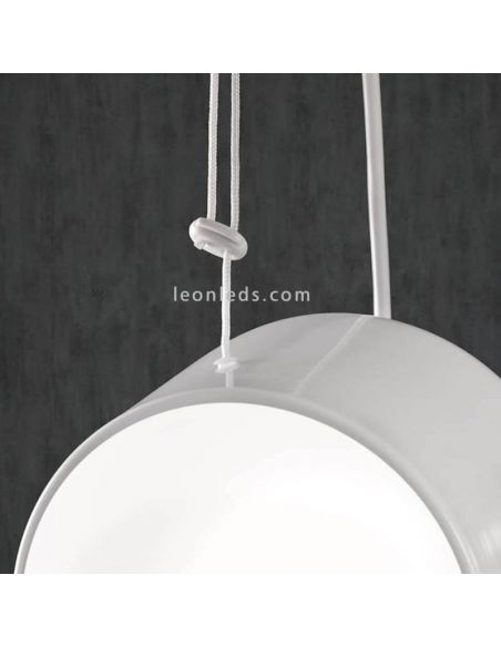 Lámpara colgante con luz direccionable y metálica GU10 Paco | LeónLeds Iluminación | lámpara techo haz de luz direccionable