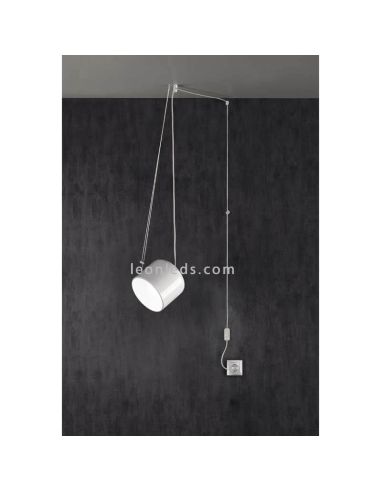 Suspension avec douille GU10 et interrupteur Paco | Éclairage LeónLeds | lampe orientable blanche d'ambiance