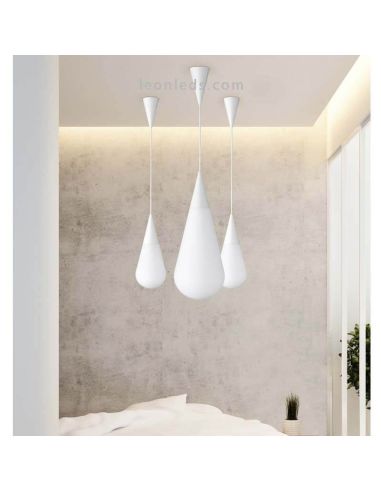 Plafonnier Toulon Series Small 1XE27 (photo d'ambiance) par Trio Lighting | LeonLeds Lighting
