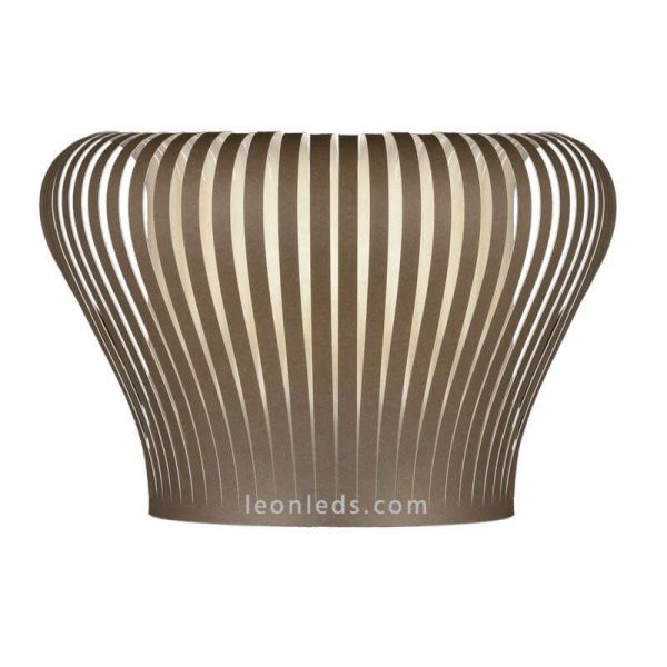 Arandela para interior 1xE27 castanho Nanok ACB Lighting | Leon Iluminação LED