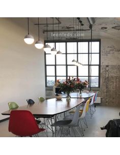 Plafonnier intérieur pierre ciment 1xE27 Shiru ACB Lighting | Éclairage LeonLeds 2