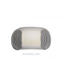 Aplique de pared Mirta E27 blanco | Leónleds