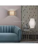 Aplique de pared Mirta E27 piedra ambiente| Leónleds