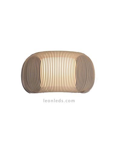 Aplique de pared Mirta E27 piedra | Leónleds