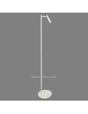 Lámpara de pie 2 luces LED orientable blanca serie Panau ACB Iluminación | Leónleds Iluminación