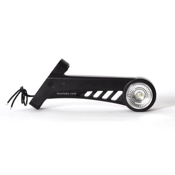 Cuerno LED largo con luz Delantera, Roja y Ambar 12V/24V 575BCL Was | LeonLeds