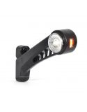 Cuerno LED largo con luz Delantera, Roja y Ambar 12V/24V 575BCL Was | LeonLeds