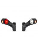 Cuerno LED largo con luz Delantera, Roja y Ambar 12V/24V Was | LeonLeds